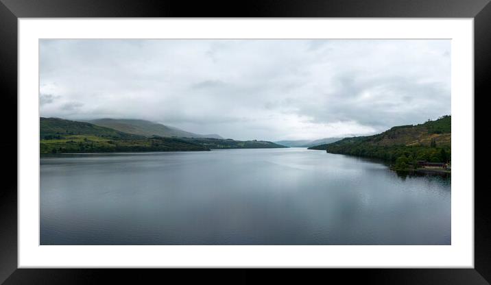 Loch Tay Views Framed Mounted Print by Apollo Aerial Photography