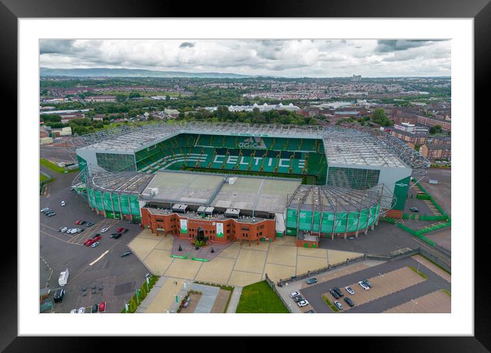 Celtic Park Framed Mounted Print by Apollo Aerial Photography