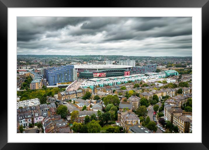 The Emirates Framed Mounted Print by Apollo Aerial Photography