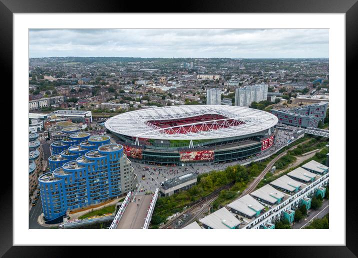 The Emirates Framed Mounted Print by Apollo Aerial Photography