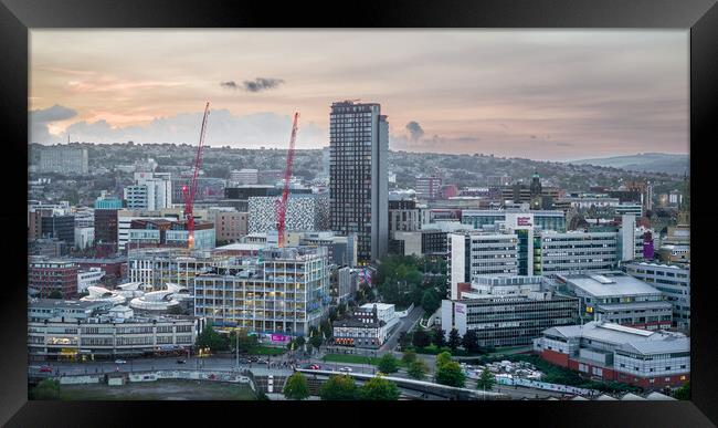 Sheffield Framed Print by Apollo Aerial Photography