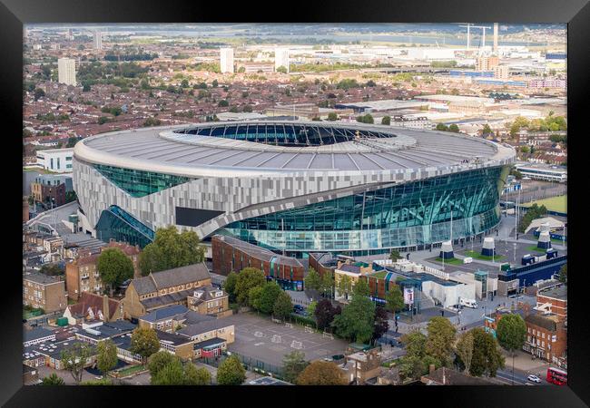 Tottenham Hotspur Stadium Framed Print by Apollo Aerial Photography