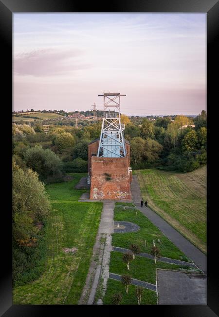 Barnsley Main Colliery Framed Print by Apollo Aerial Photography