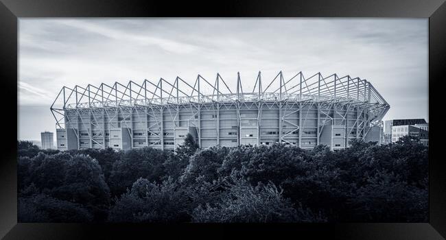 St James Park Newcastle United Framed Print by Apollo Aerial Photography