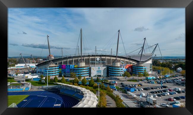The Etihad Stadium Framed Print by Apollo Aerial Photography