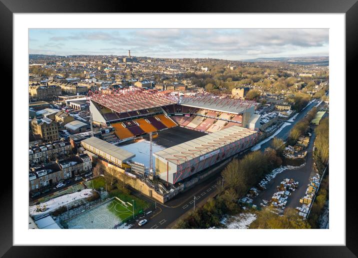 Home of the Bantams Framed Mounted Print by Apollo Aerial Photography