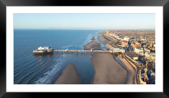 Blackpools North Pier Framed Mounted Print by Apollo Aerial Photography