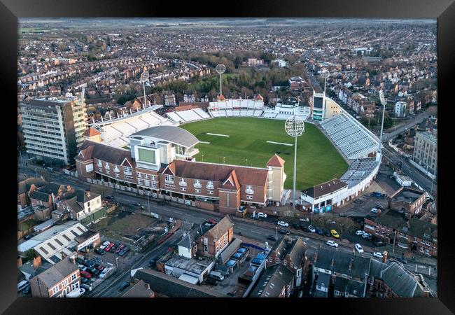 Trent Bridge Framed Print by Apollo Aerial Photography