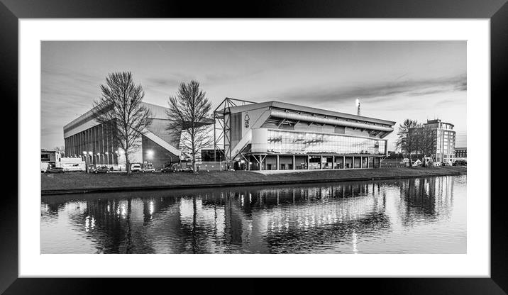 Nottingham Forest Framed Mounted Print by Apollo Aerial Photography