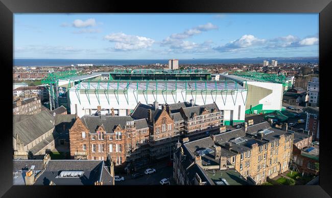 Easter Road Framed Print by Apollo Aerial Photography