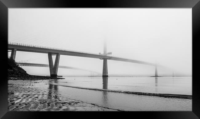 The Queensferry Crossing Framed Print by Apollo Aerial Photography