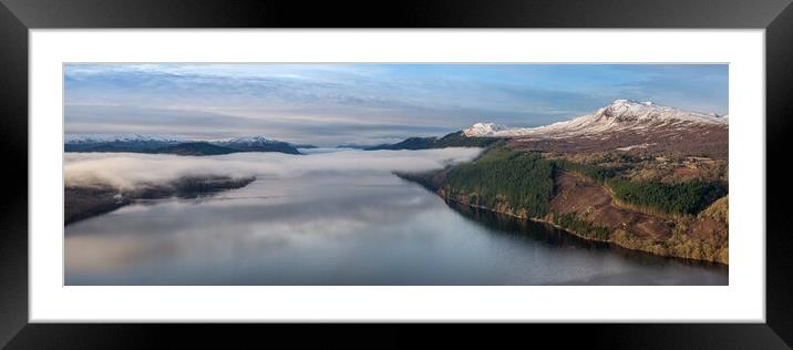 Loch Ness Views Framed Mounted Print by Apollo Aerial Photography