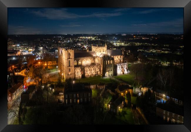 Ripon Cathedral Framed Print by Apollo Aerial Photography