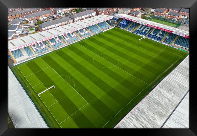 Rochdale AFC Framed Print by Apollo Aerial Photography