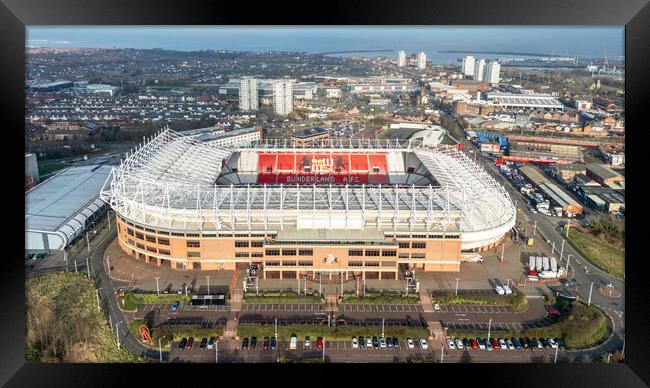Stadium of Light Sunderland Framed Print by Apollo Aerial Photography