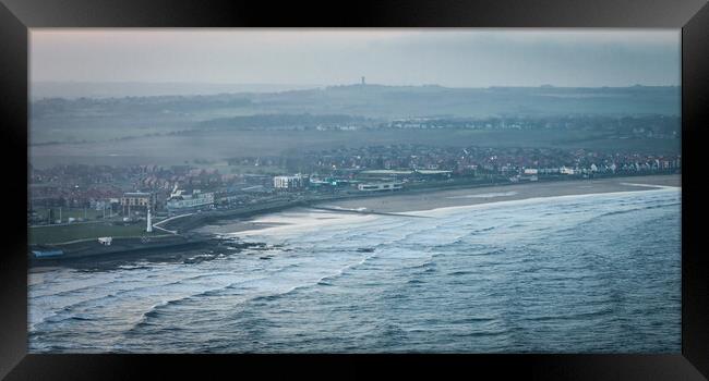 Whitburn Sands Framed Print by Apollo Aerial Photography