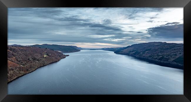 Loch Ness Framed Print by Apollo Aerial Photography