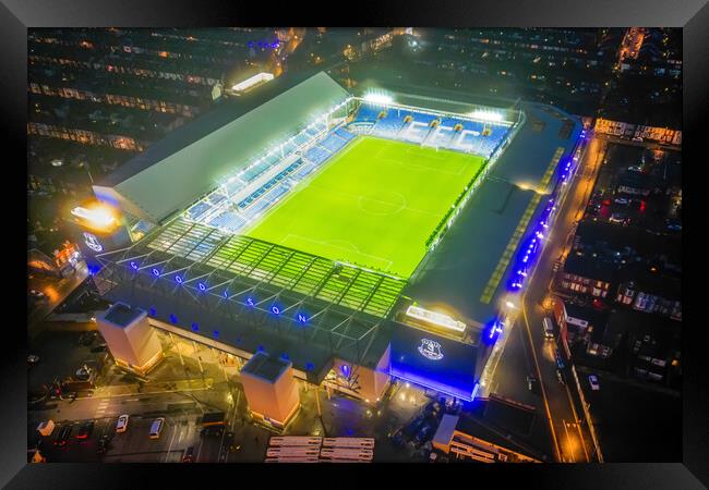 Goodison Park Framed Print by Apollo Aerial Photography