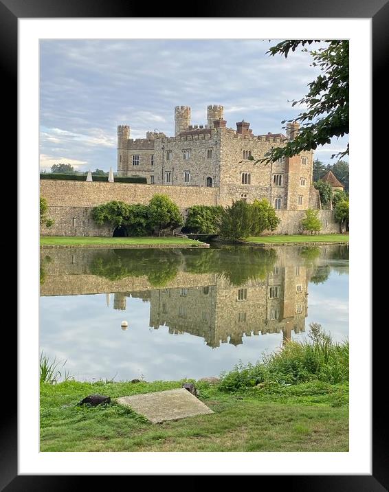 Castle Reflections  Framed Mounted Print by Kelvin Wood