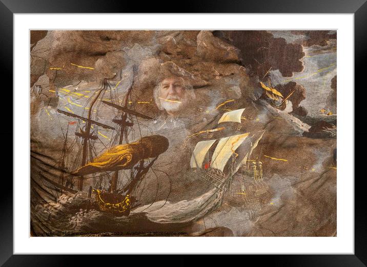 Shipwrecked Framed Mounted Print by Horace Goodenough