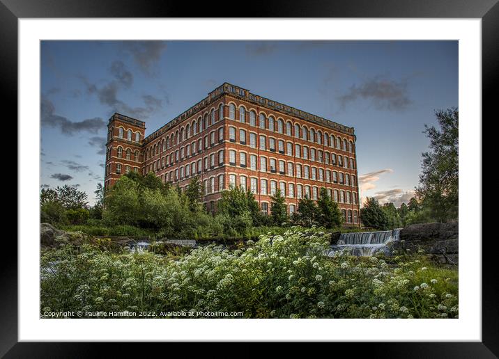 Anchor Mill in Paisley Scotland  Framed Mounted Print by Pauline Hamilton