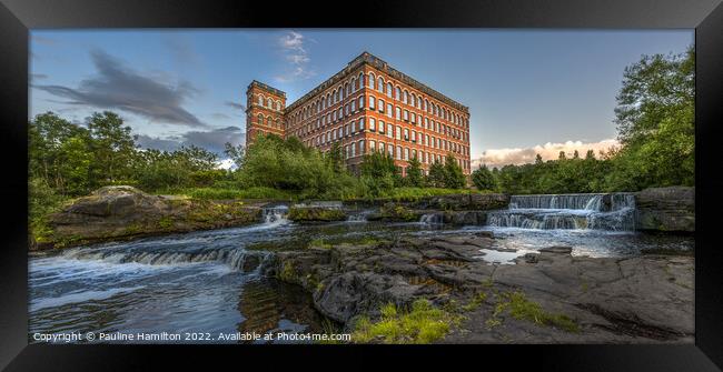 Anchor Mill in Paisley  Framed Print by Pauline Hamilton