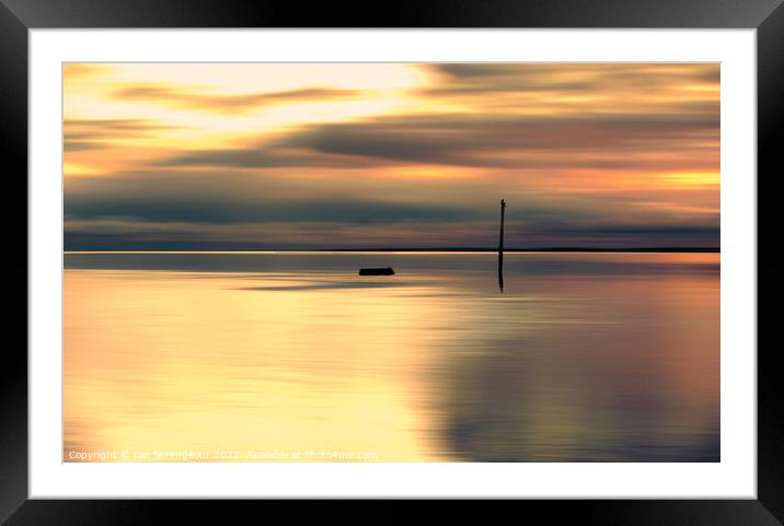 Morning Glow Framed Mounted Print by Ian Scrimgeour