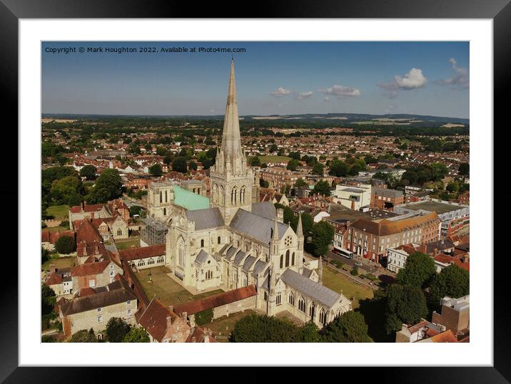 Chichester Cathedral Framed Mounted Print by Mark Houghton