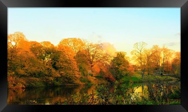 Autumn Day Framed Print by Richard Fairbairn