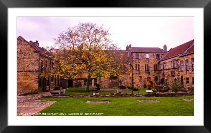 Black Friars Framed Mounted Print by Richard Fairbairn