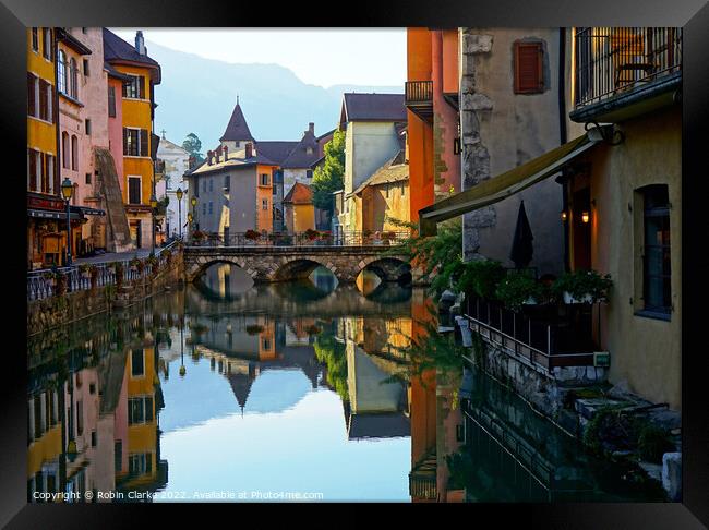 Annecy, France  Framed Print by Robin Clarke