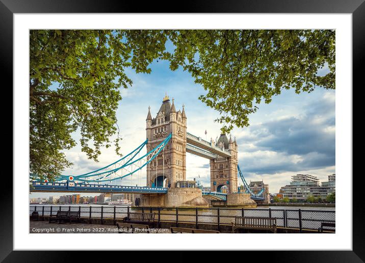 london Framed Mounted Print by Frank Peters