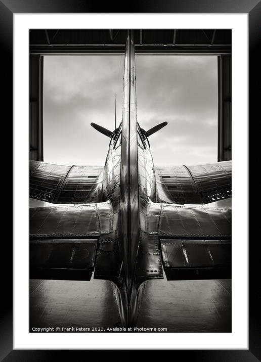 aircraft Framed Mounted Print by Frank Peters