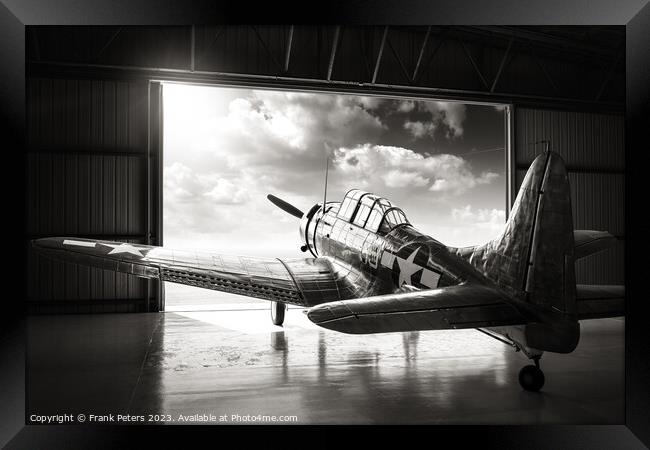 warbird Framed Print by Frank Peters