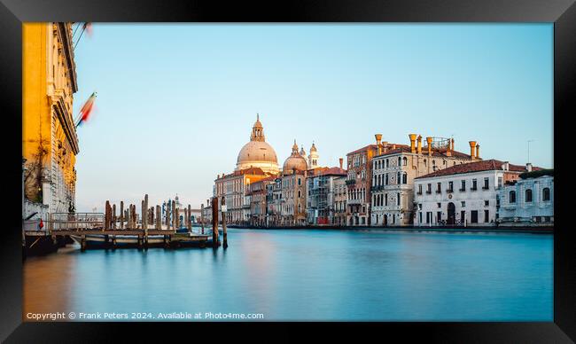 venice, italy Framed Print by Frank Peters