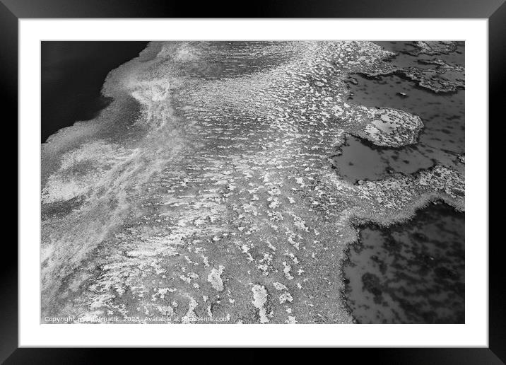 Aerial Australia Great Barrier Reef Queensland South Pacific  Framed Mounted Print by Spotmatik 