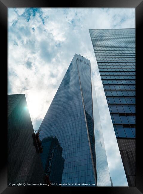 One World Trade Centre Framed Print by Benjamin Brewty