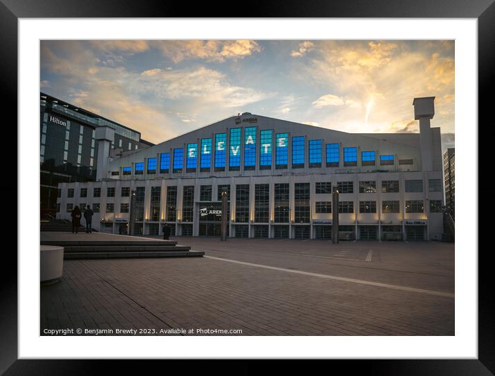 Wembley Arena  Framed Mounted Print by Benjamin Brewty