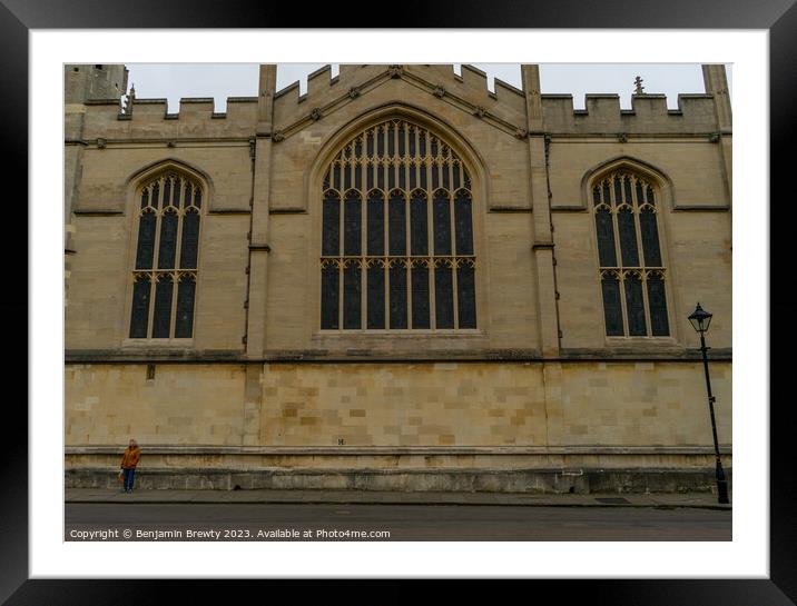 All Souls College Framed Mounted Print by Benjamin Brewty