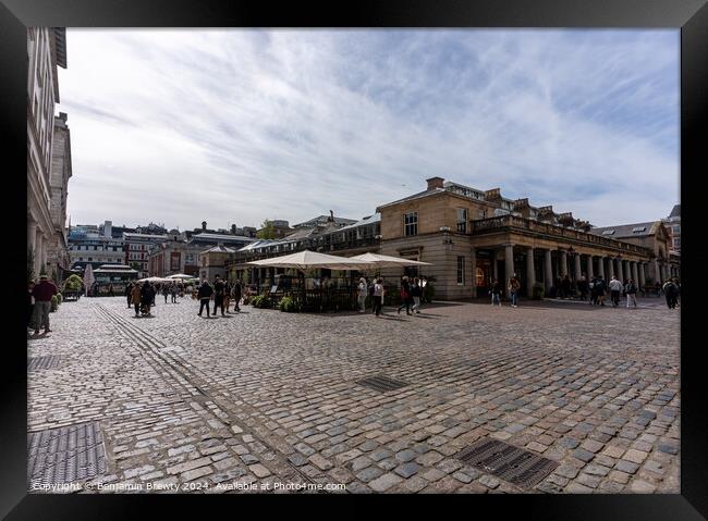 Covent Garden Framed Print by Benjamin Brewty