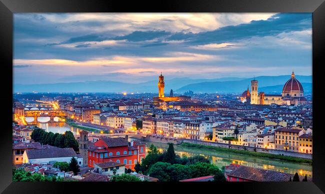 Florence Framed Print by Fabrizio Troiani