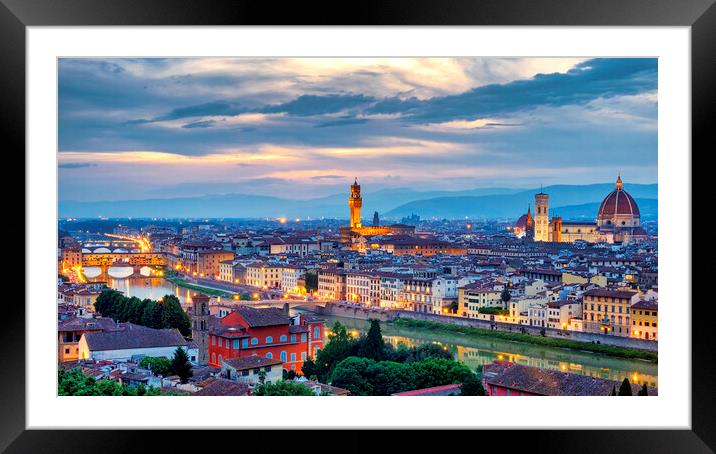 Florence Framed Mounted Print by Fabrizio Troiani