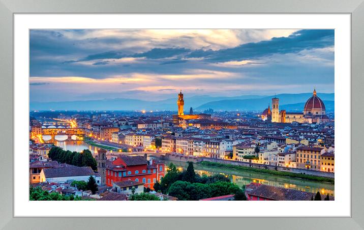 Florence Framed Mounted Print by Fabrizio Troiani