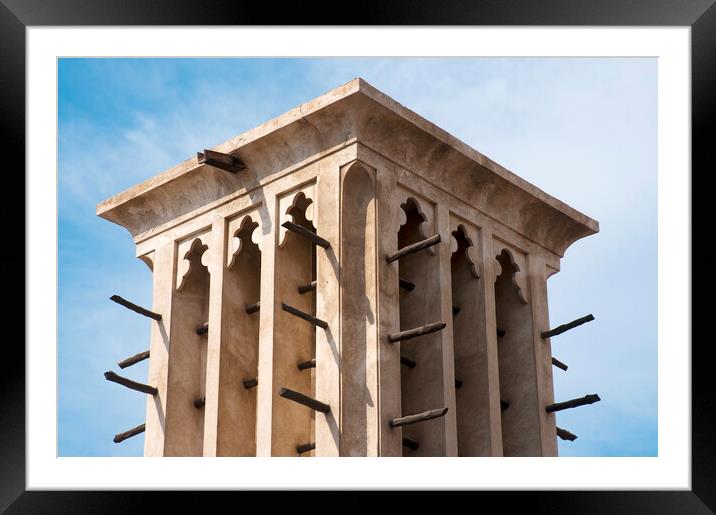 Wind Tower Framed Mounted Print by Fabrizio Troiani