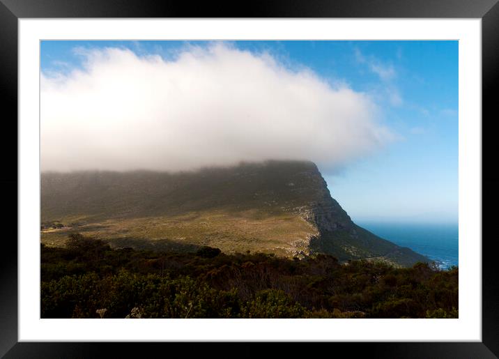 Table Mountain National Park Framed Mounted Print by Fabrizio Troiani