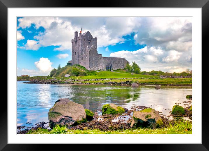 Dunguaire Castle Framed Mounted Print by Fabrizio Troiani