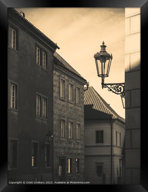 The old town of Prague Framed Print by Cristi Croitoru