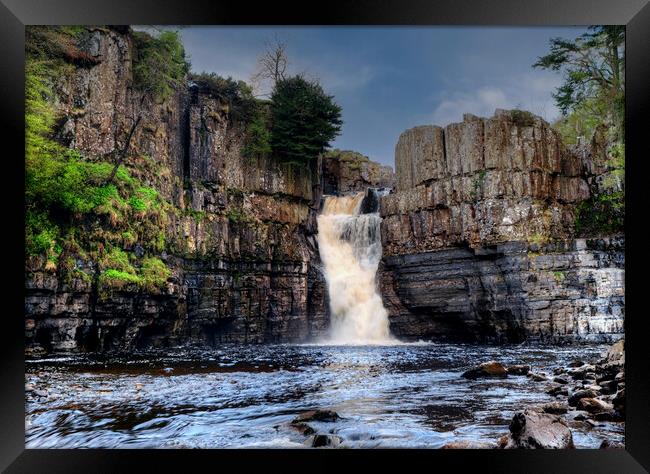High Force Teesdale Framed Print by Steve Smith
