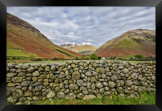 Majestic Wastwater Framed Print by Steve Smith