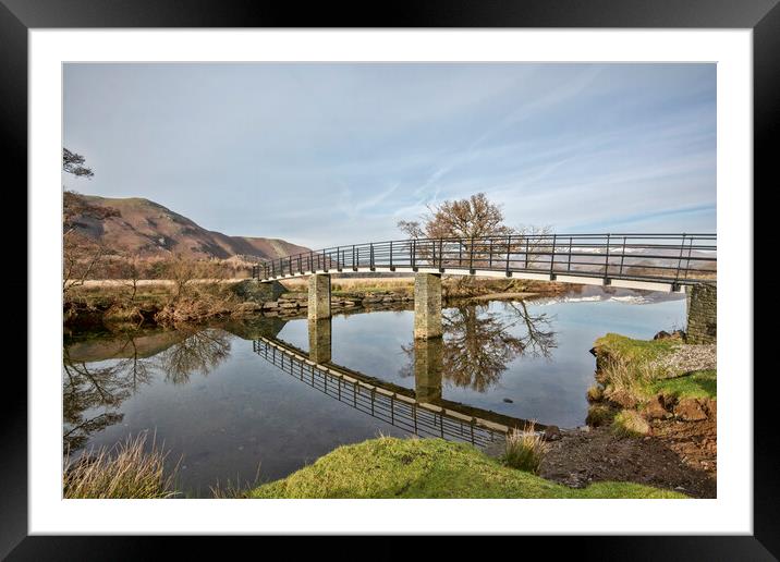 The River Derwent Framed Mounted Print by Steve Smith